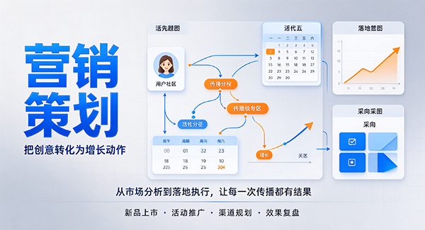 郁南县营销策划